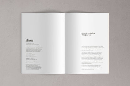 Gardener's Journal by Bloom